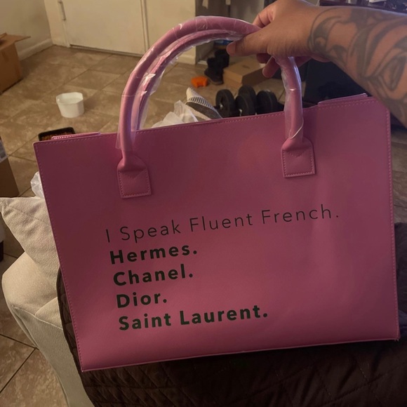 I Speak Fluent French Tote Bag - Picture 4 of 4